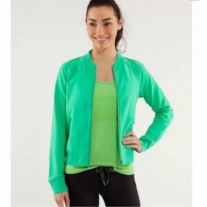 Lululemon Om Me Home Green Jacket